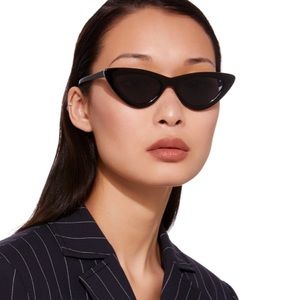 Adam Selman x Le Specs black sunglasses